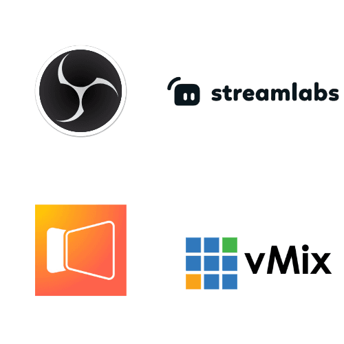 Works with any streaming software